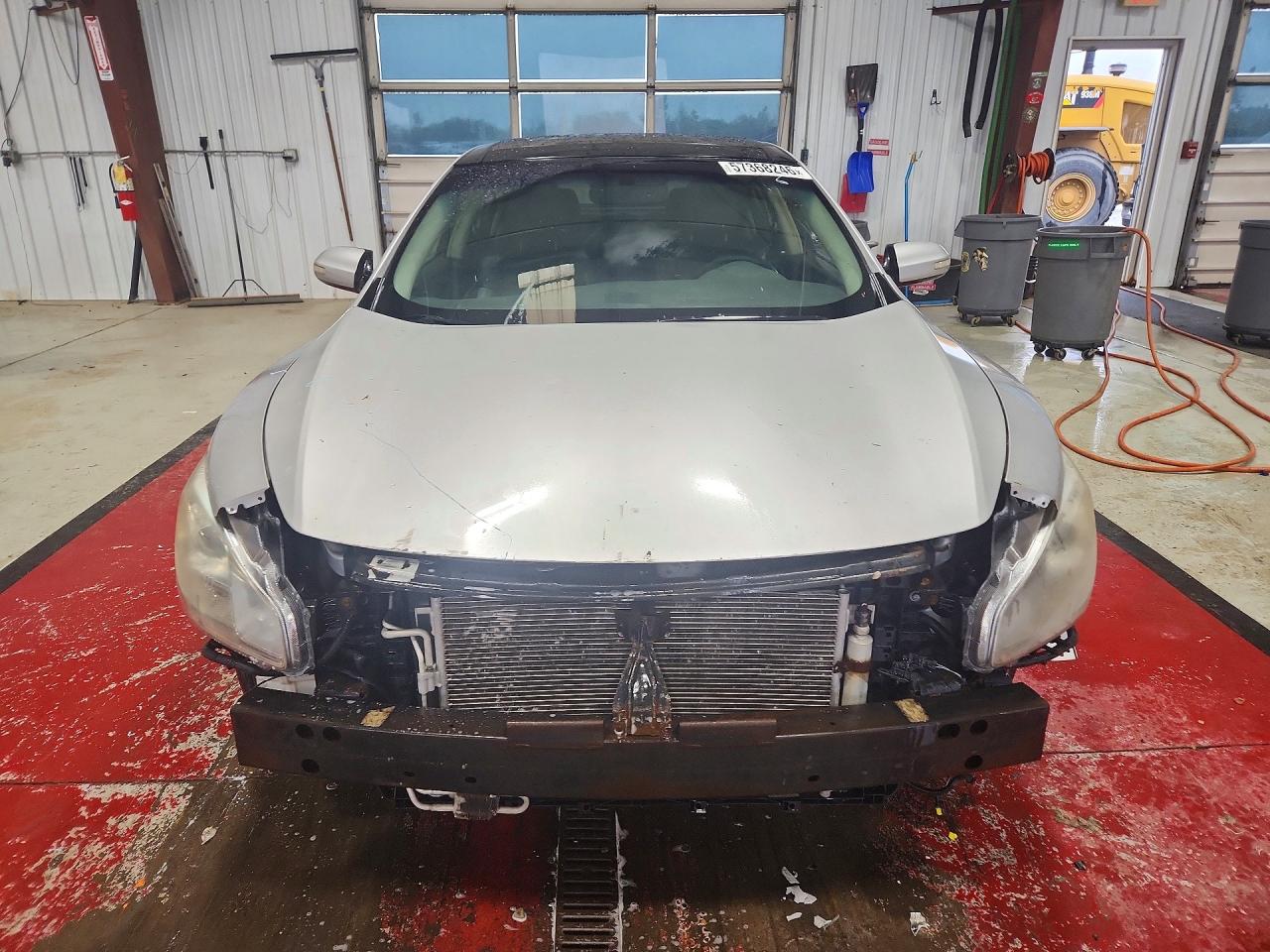 2013 Nissan Maxima 3.5 S Silver vin: 1N4AA5AP9DC813728