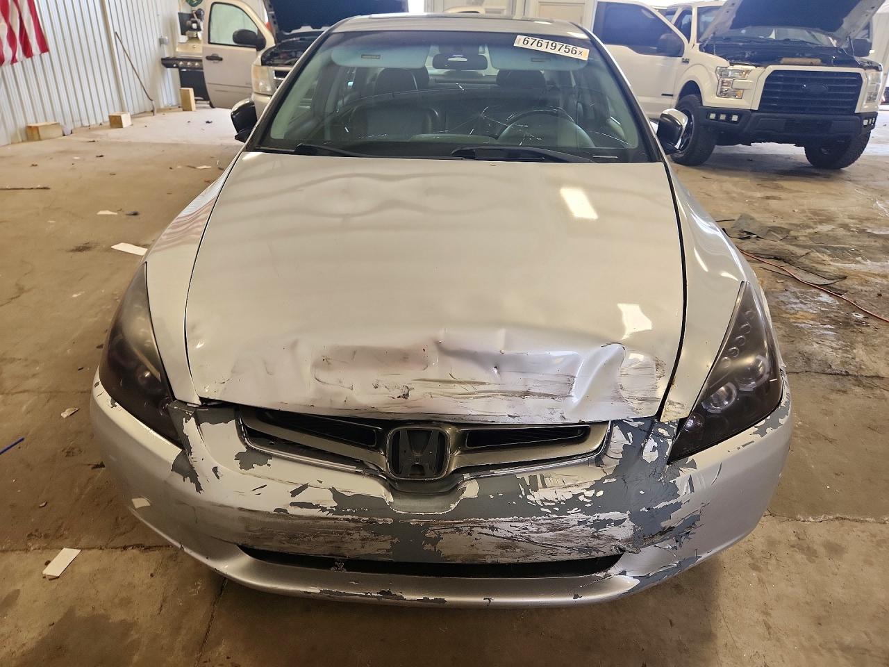 2004 Honda Accord Ex Blue vin: 1HGCM56894A037061