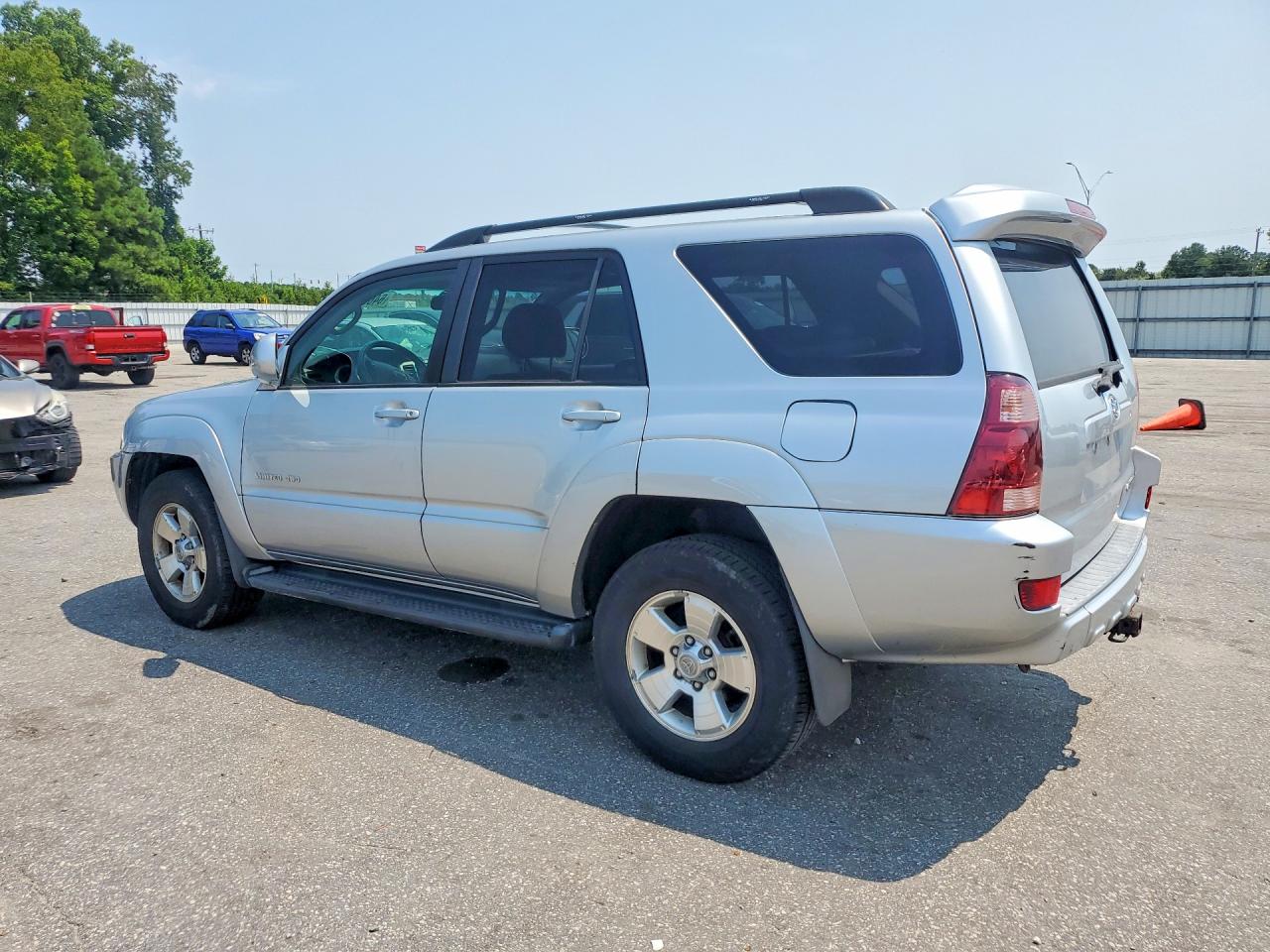 2005 Toyota 4runner Limited Silver vin: JTEBU17R658038246