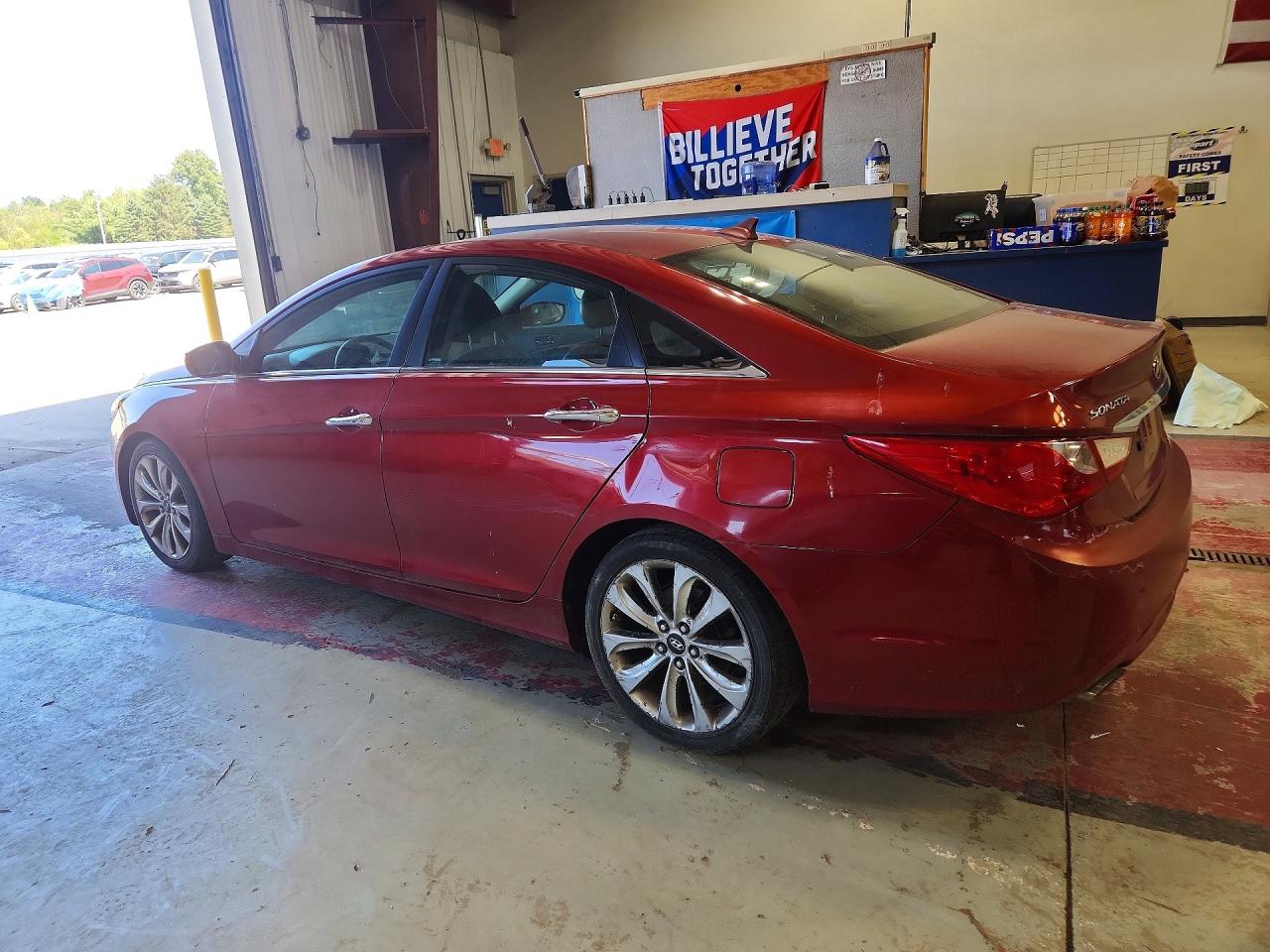 2011 Hyundai Sonata Se Red vin: 5NPEC4AC8BH056979