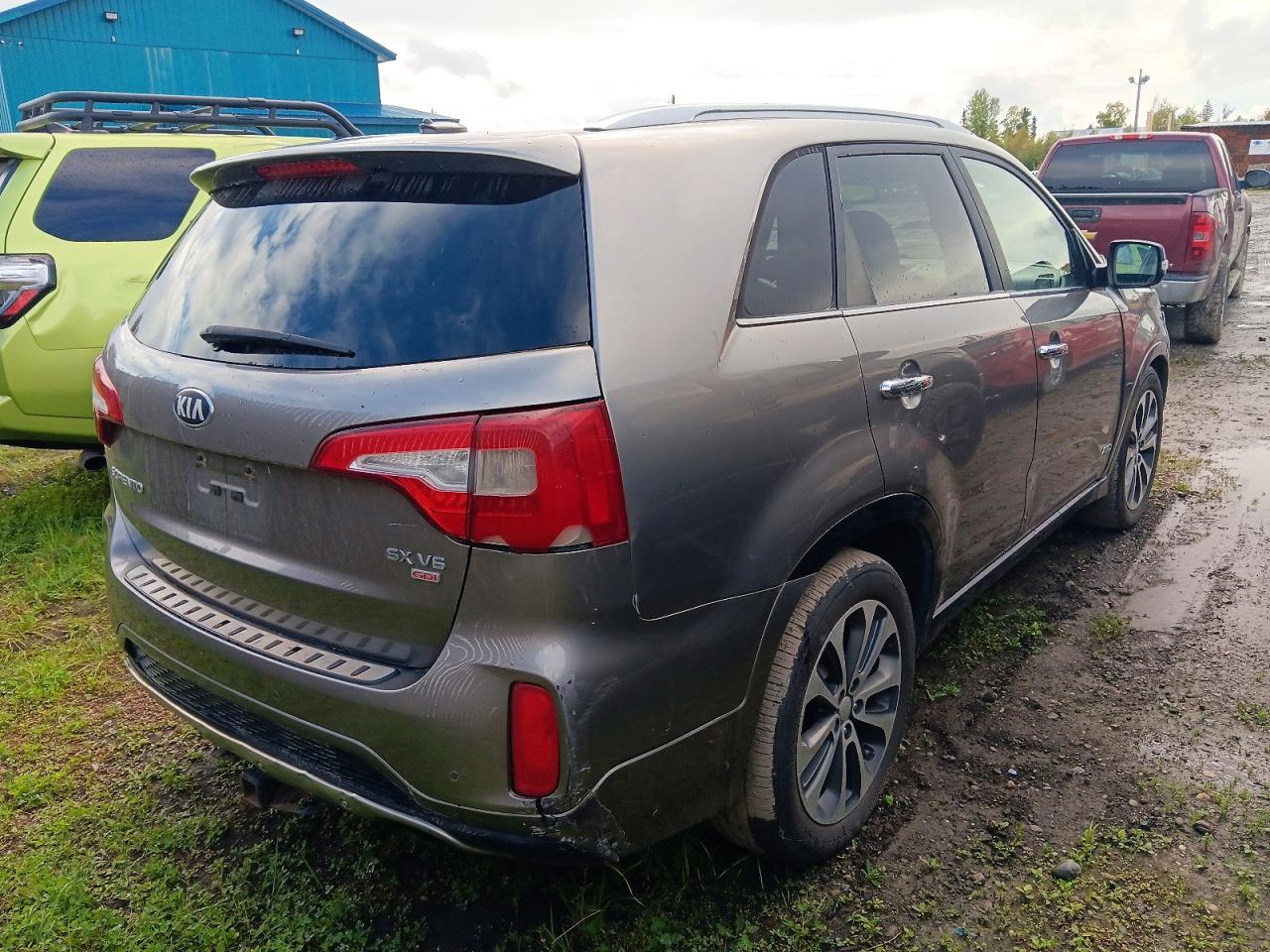 2014 Kia Sorento Sx Gray vin: 5XYKWDA70EG460724
