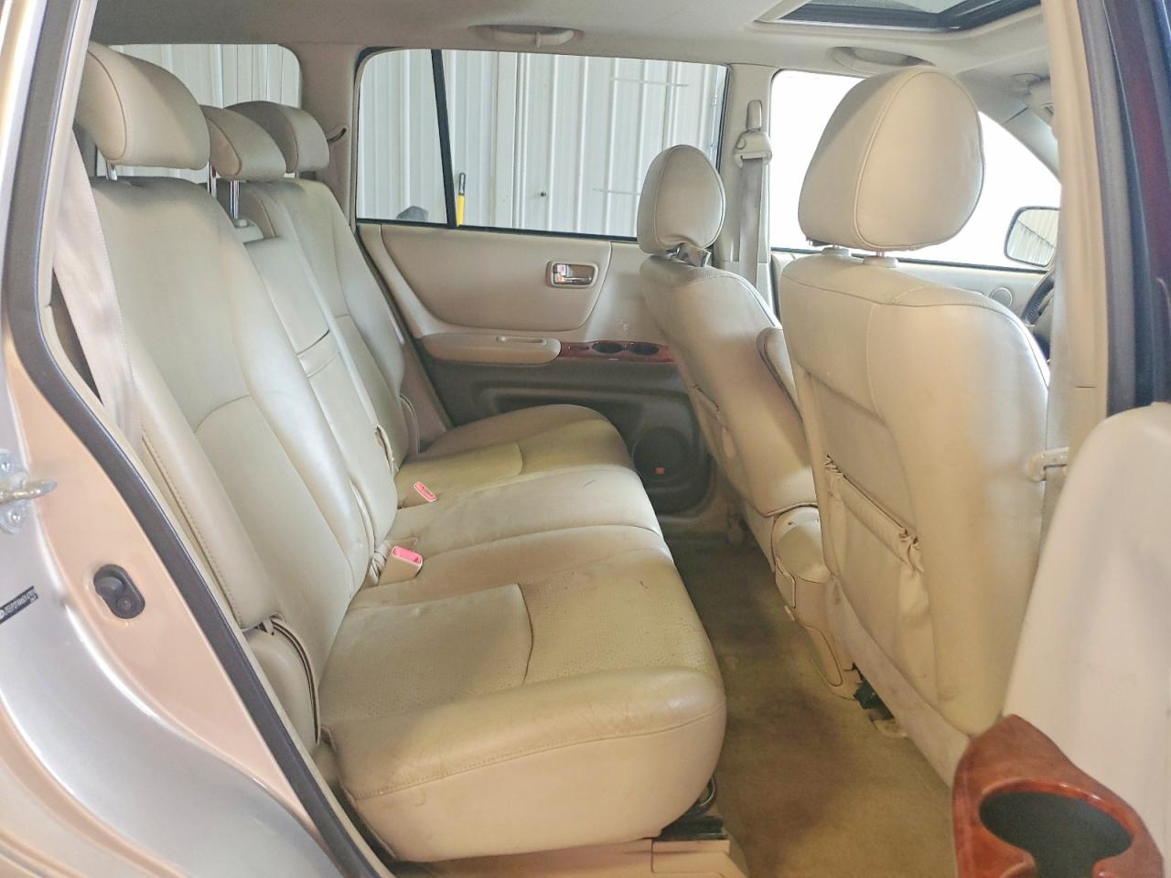 2006 Toyota Highlander Limited Tan vin: JTEEP21AX60147919