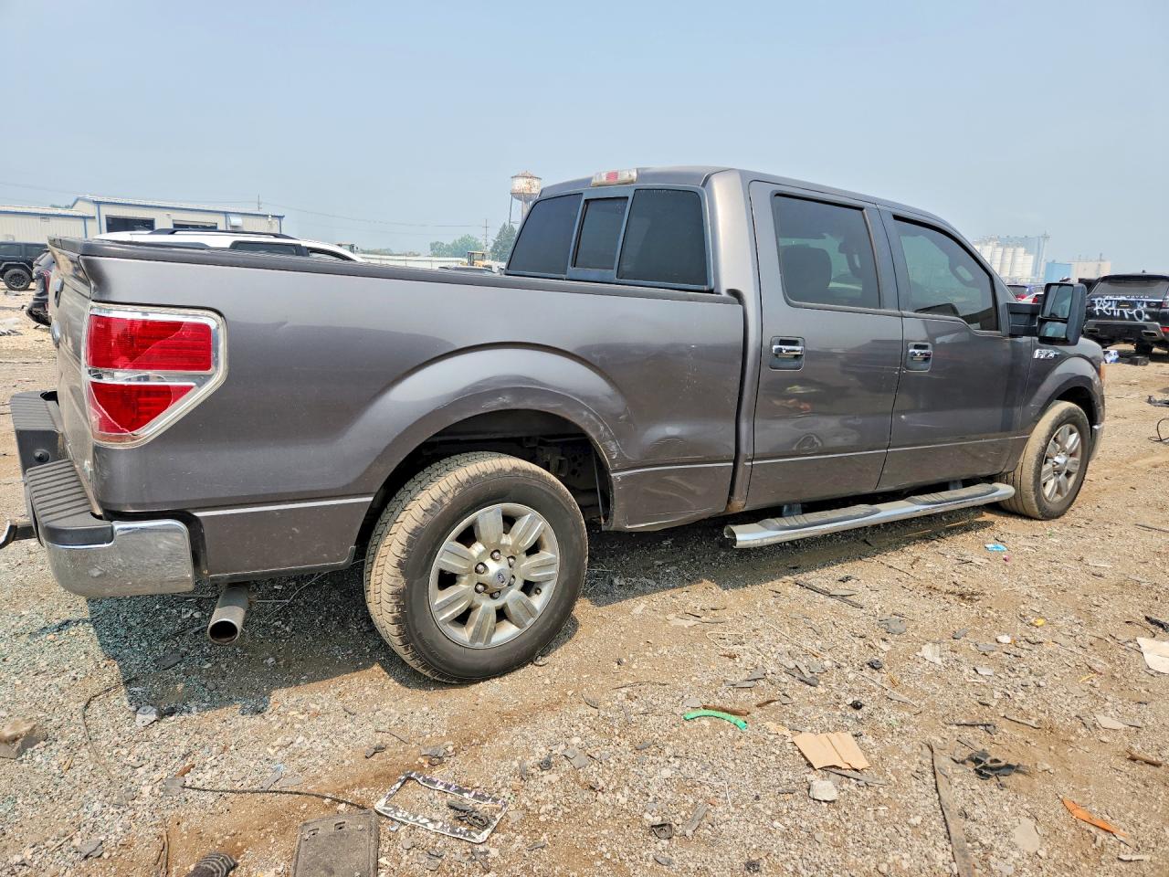 2010 Ford F150 Supercrew Gray vin: 1FTFW1CV1AFC82735