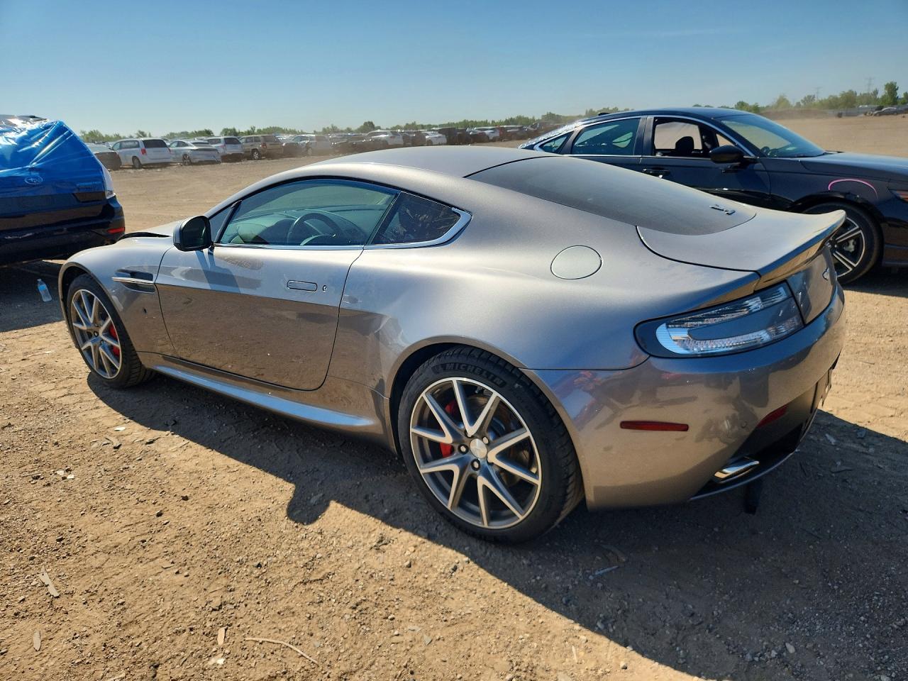 2013 Aston Martin V8 Vantage Серый vin: SCFEKBAK5DGC17363