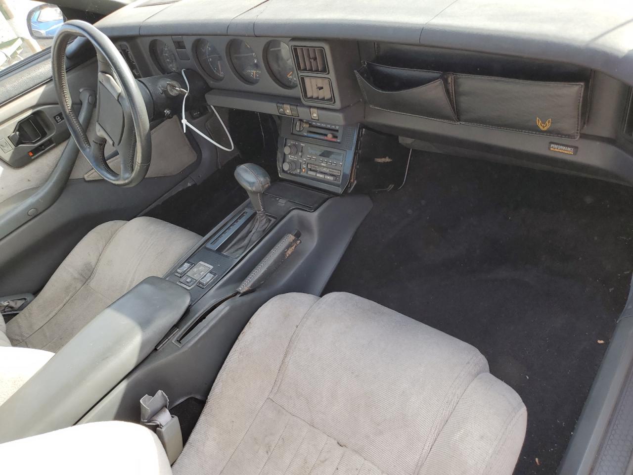 1989 Pontiac Firebird Trans Am Gray vin: 1G2FW21E0KL254344