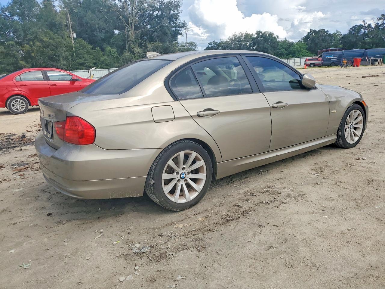 2011 Bmw 328 I Sulev Gray vin: WBAPH5C56BA443226