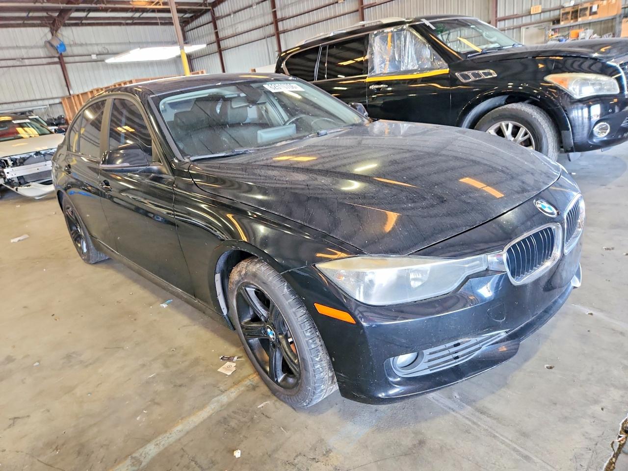 2013 Bmw 320 I Black vin: WBA3B1C50DK128427