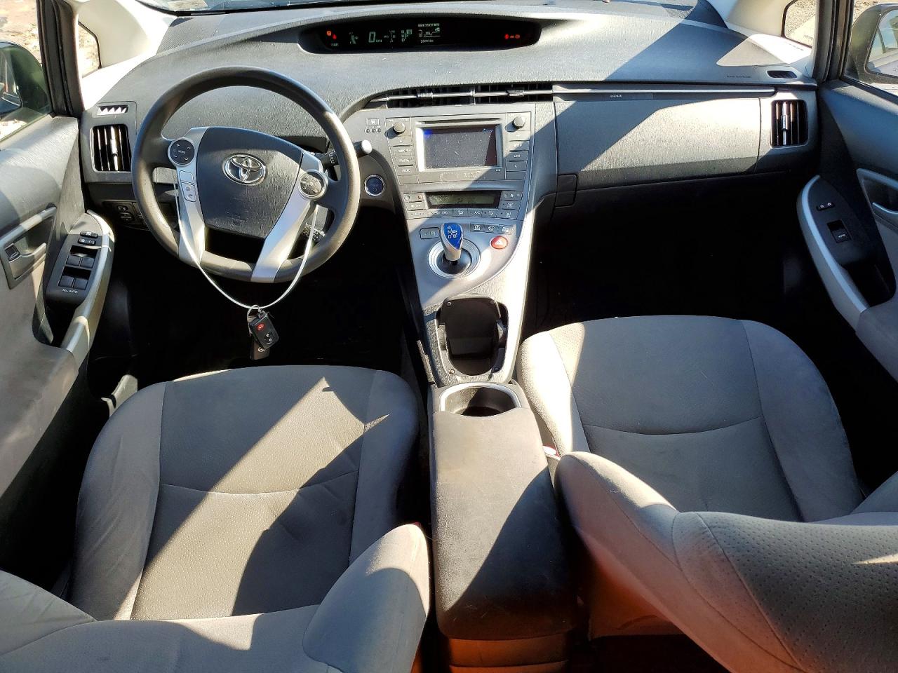 2013 Toyota Prius Two Gray vin: JTDKN3DU3D5574688