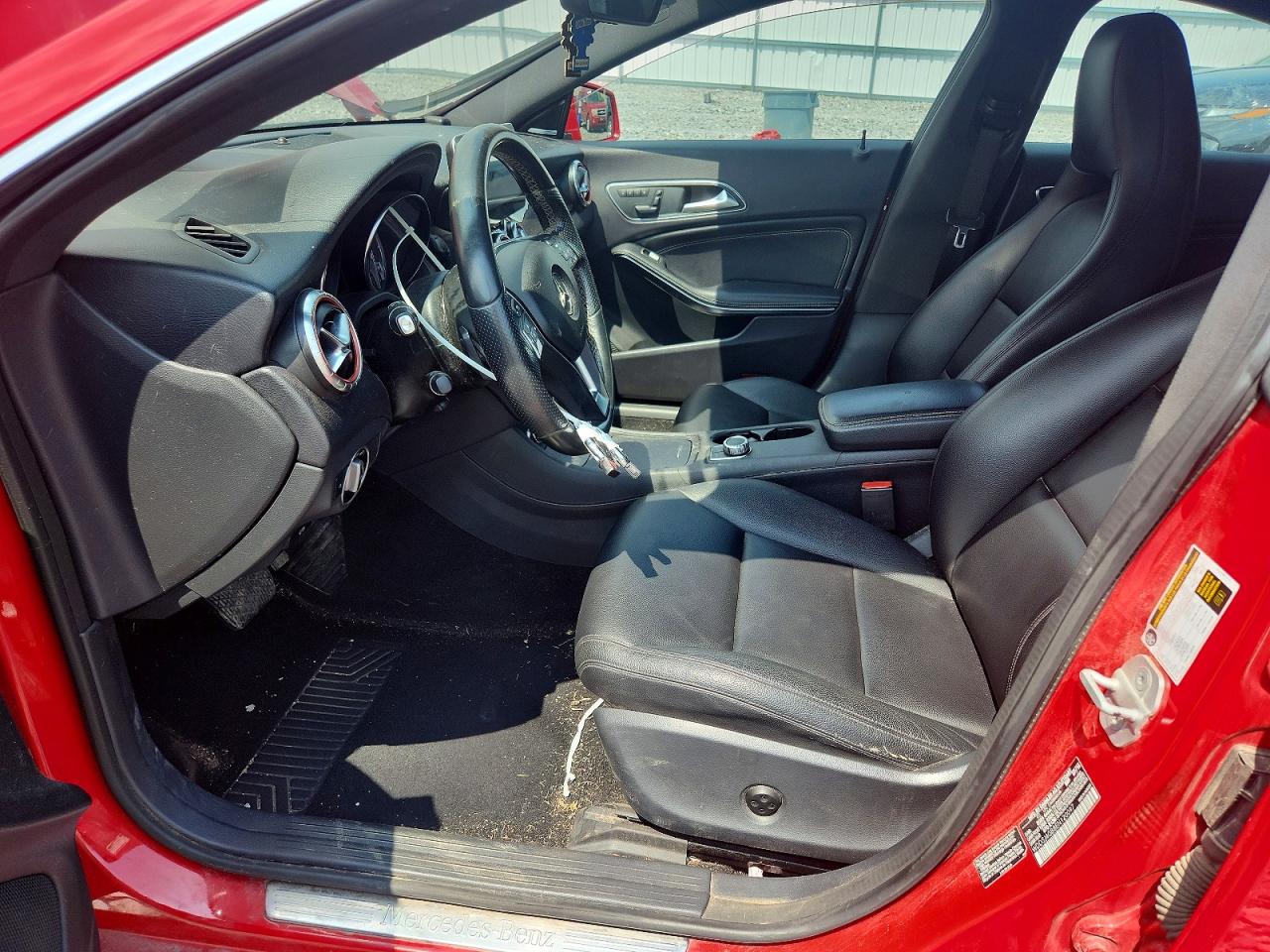2014 Mercedes-benz Cla 250 4matic Red vin: WDDSJ4GB8EN120097