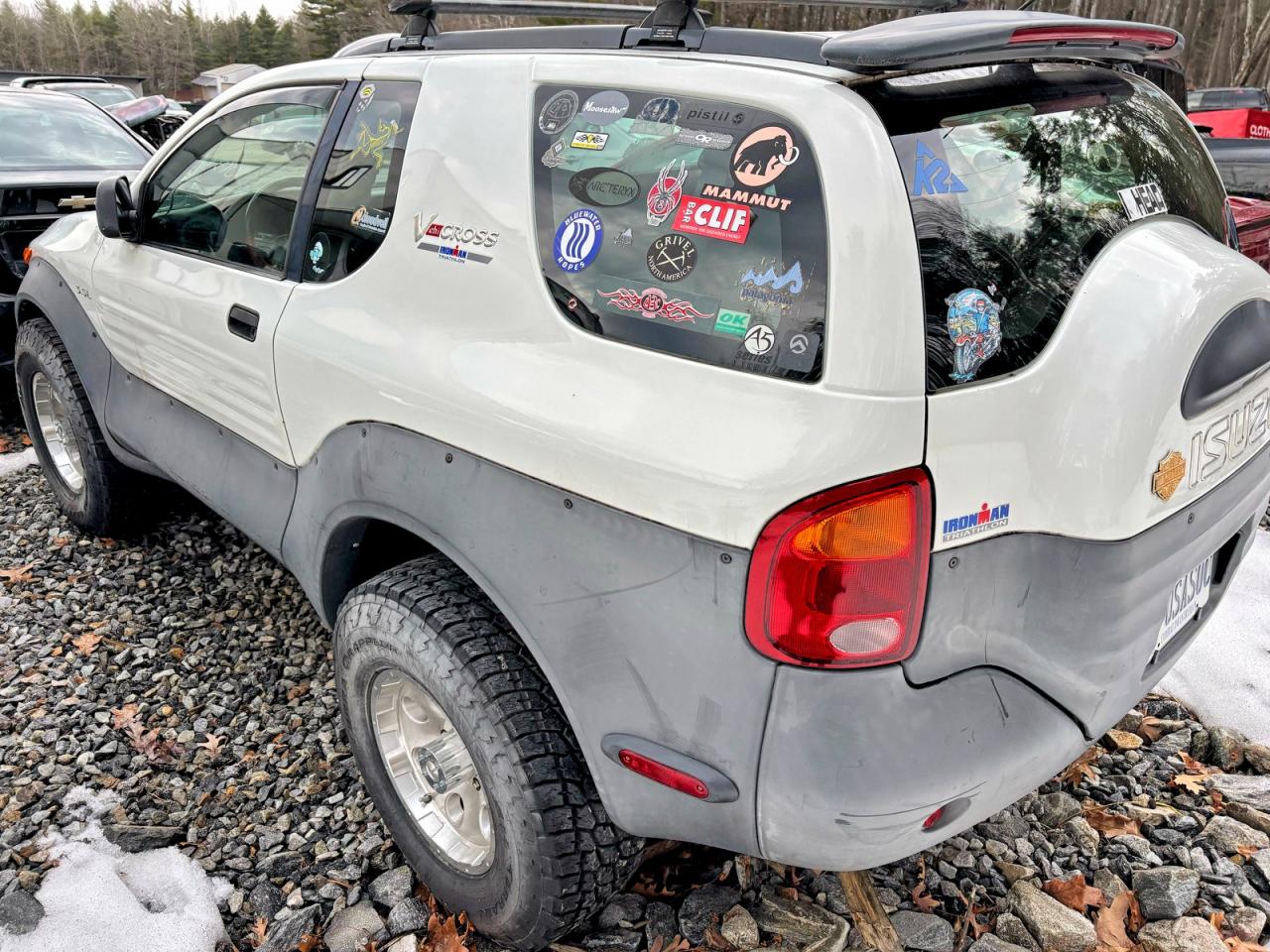 1999 Isuzu Vehicross White vin: JACCN57XXX7991738