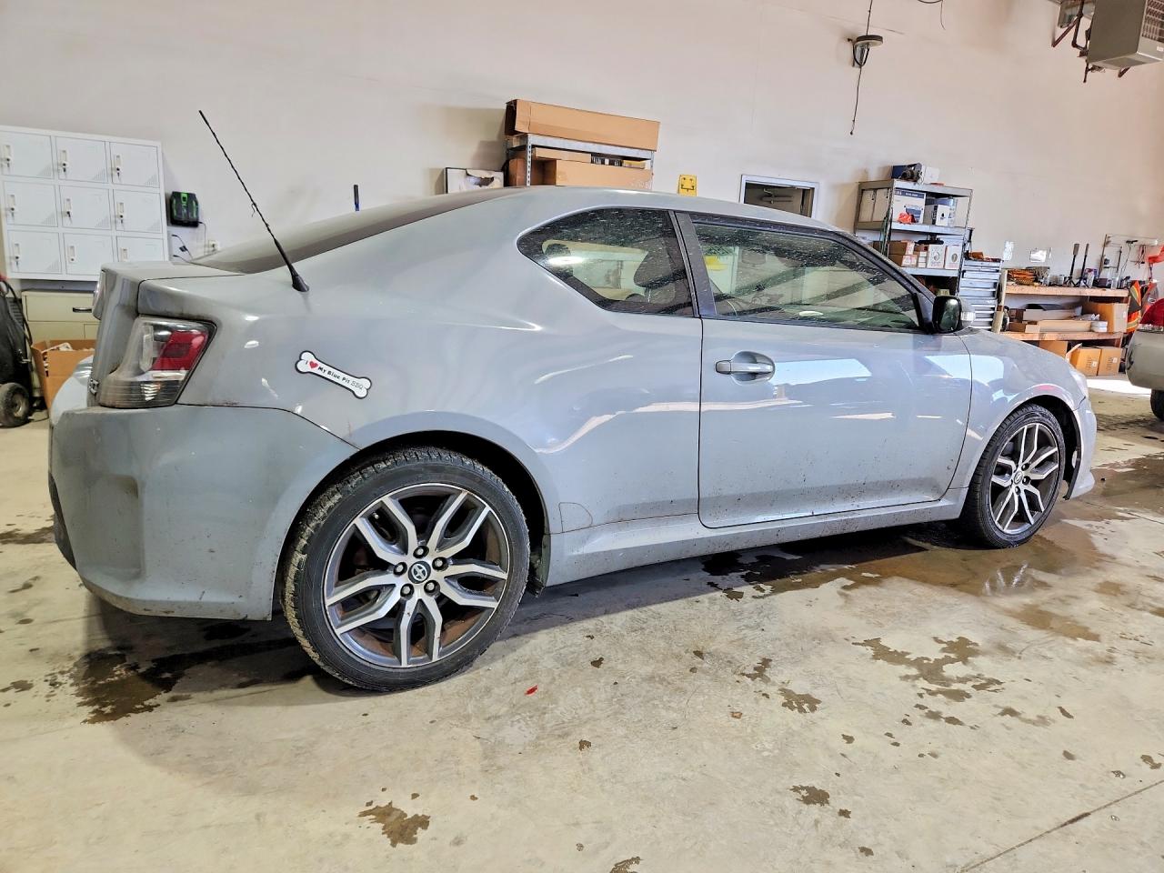 2014 Toyota Scion Tc Серый vin: JTKJF5C78E3079778