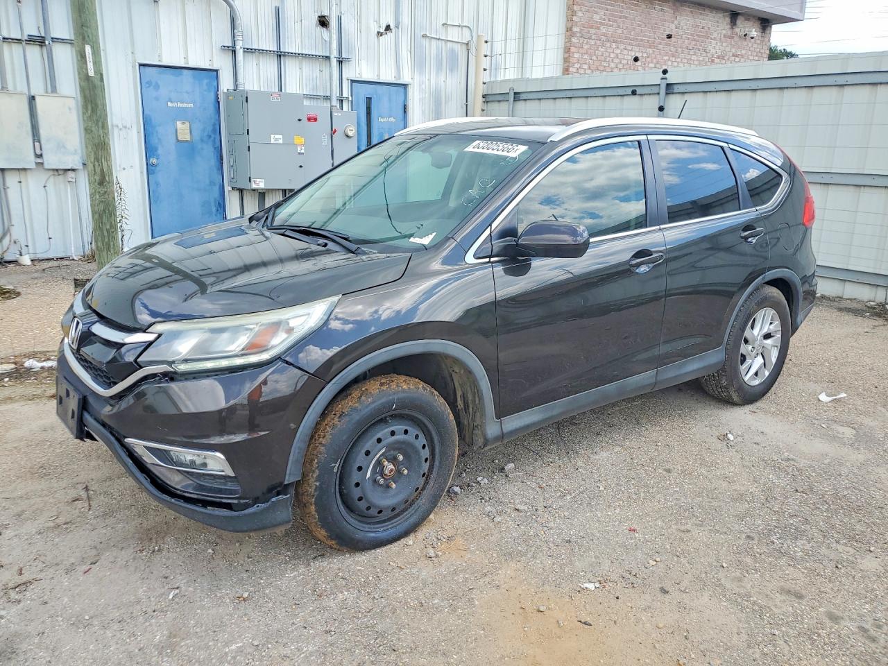 2015 Honda Cr-v Exl Black vin: 5J6RM4H70FL091115