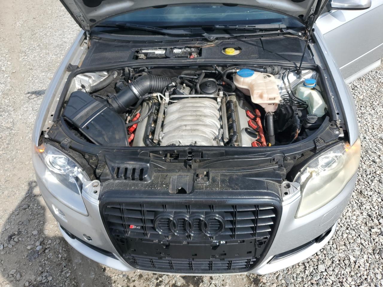 2007 Audi New S4 Quattro   Серебряный vin: WAUGL78E57A202283