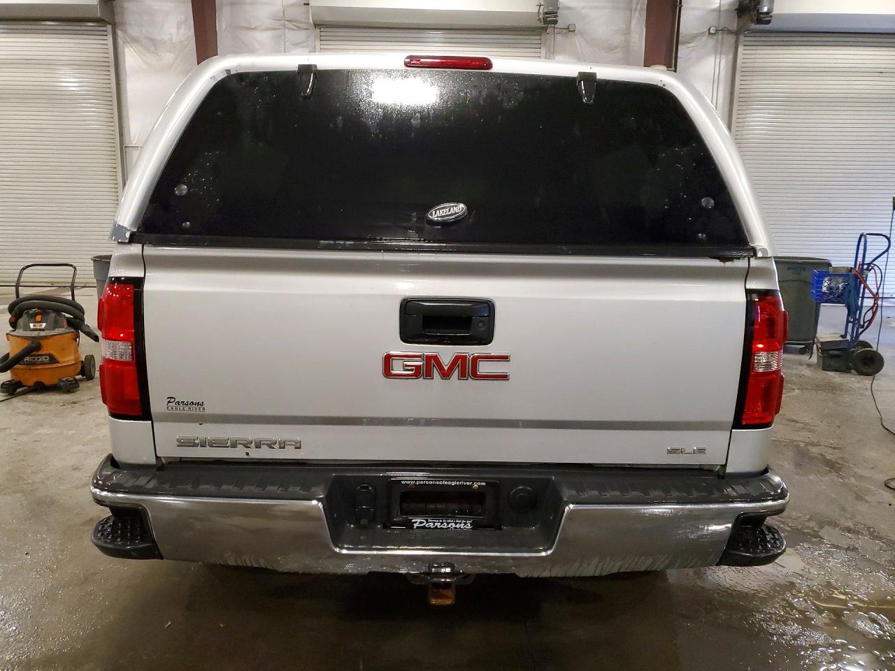2015 Gmc Sierra K1500 Sle Silver vin: 1GTV2UEC2FZ364290