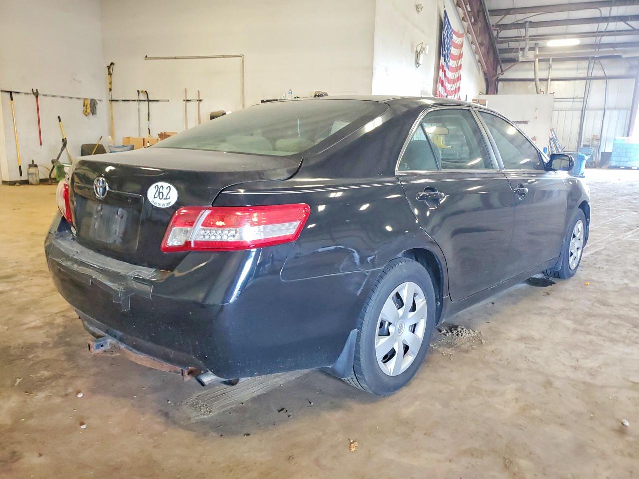 2011 Toyota Camry Base Black vin: 4T4BF3EK9BR212217