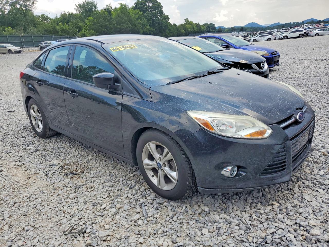 2012 Ford Focus Se Black vin: 1FAHP3F28CL310804