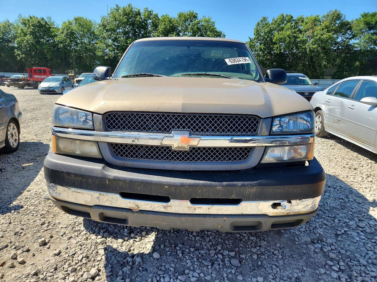 2004 Chevrolet Silverado C2500 Heavy Duty Brown vin: 1GCHC24U84E229179