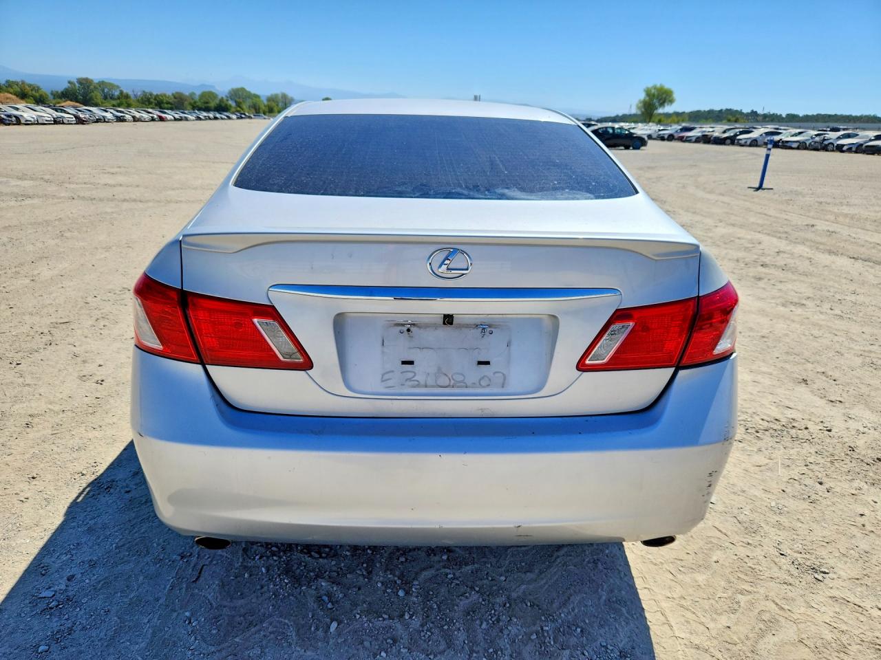 2008 Lexus Es 350 Silver vin: JTHBJ46G782228528