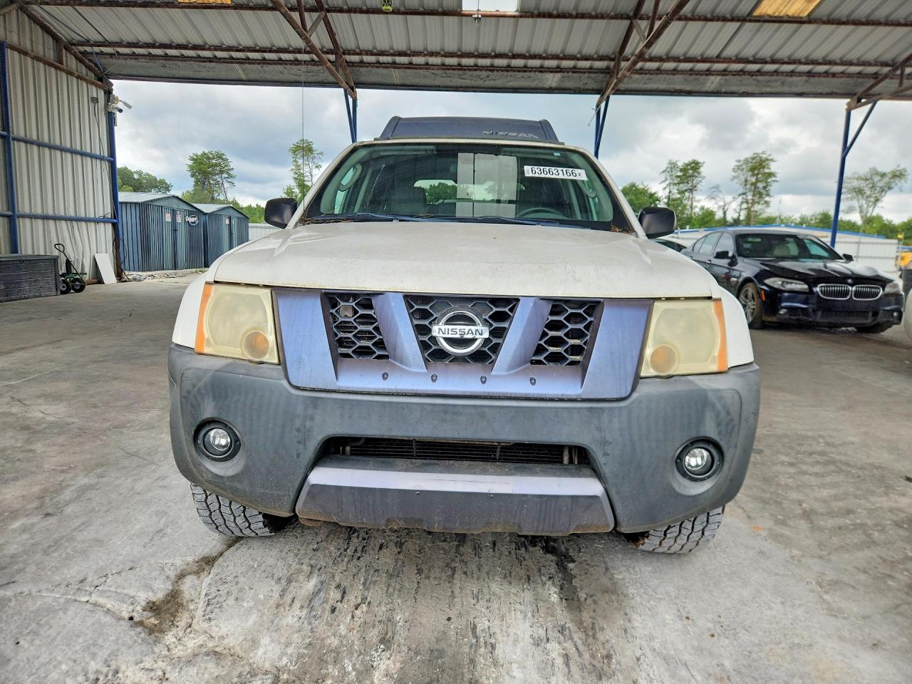 2008 Nissan Xterra X White vin: 5N1AN08U28C505153