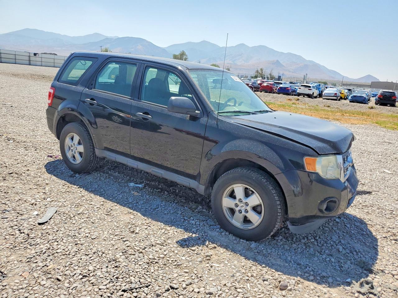 2009 Ford Escape Xls Black vin: 1FMCU02719KA22775