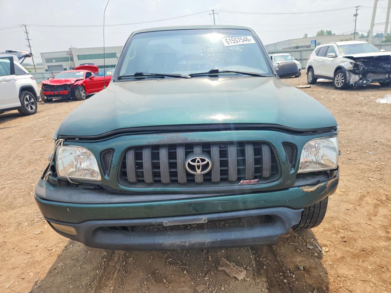 2001 Toyota Tacoma Base Green vin: 5TENL42N91Z879352