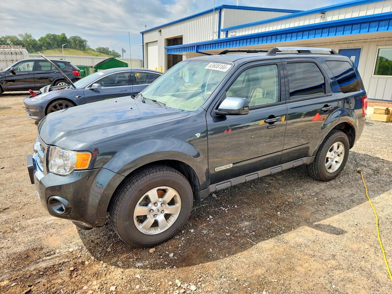2008 Ford Escape Limited Silver vin: 1FMCU94198KE52758