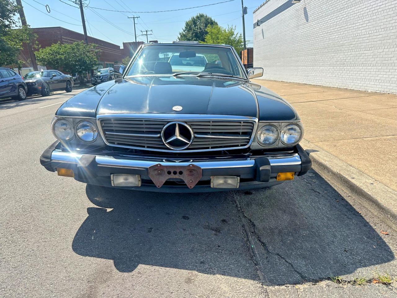1986 Mercedes-benz 560sl Black vin: WDBBA4BD7GA039241