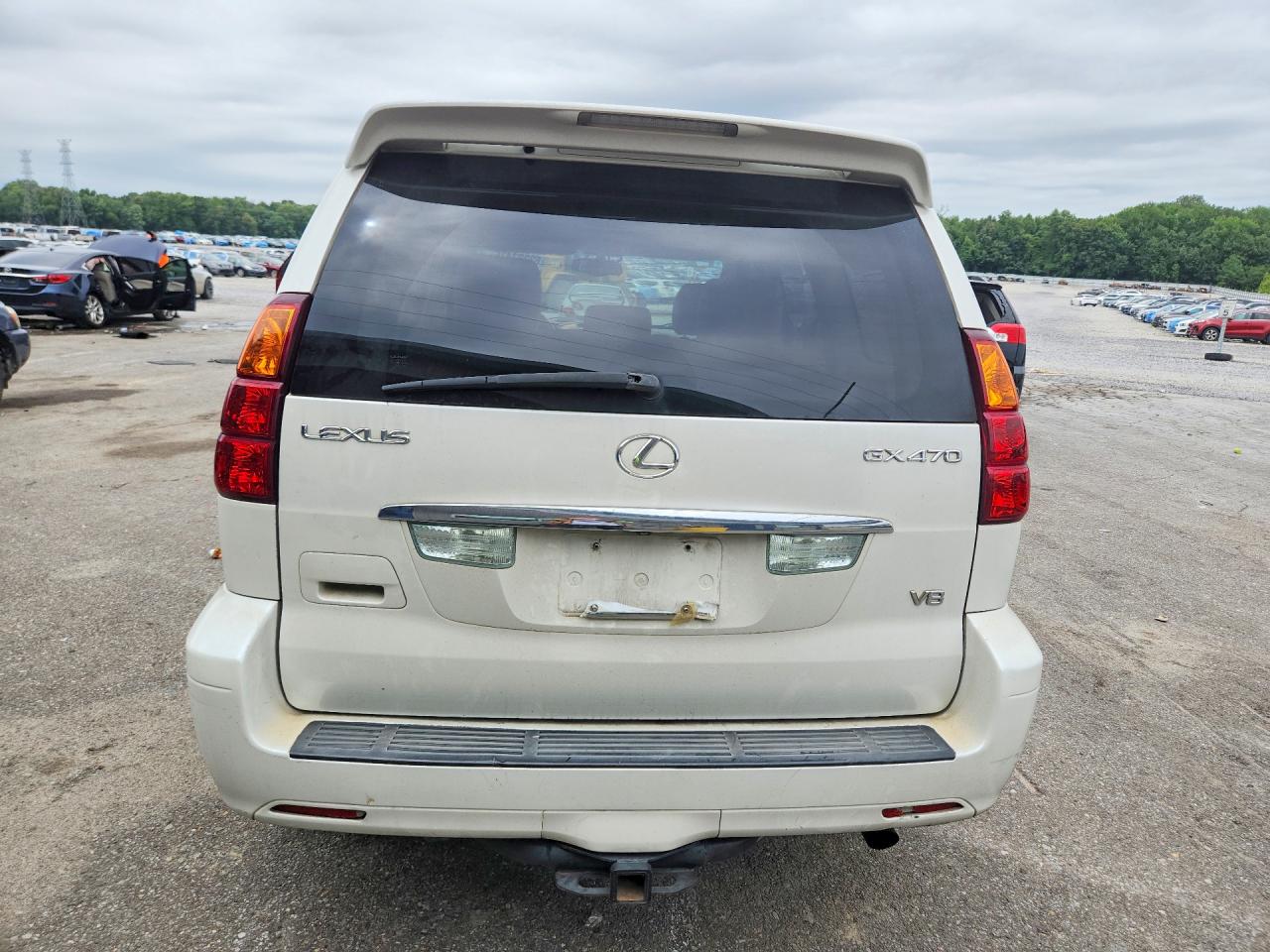 2005 Lexus Gx 470 Белый vin: JTJBT20X150073391