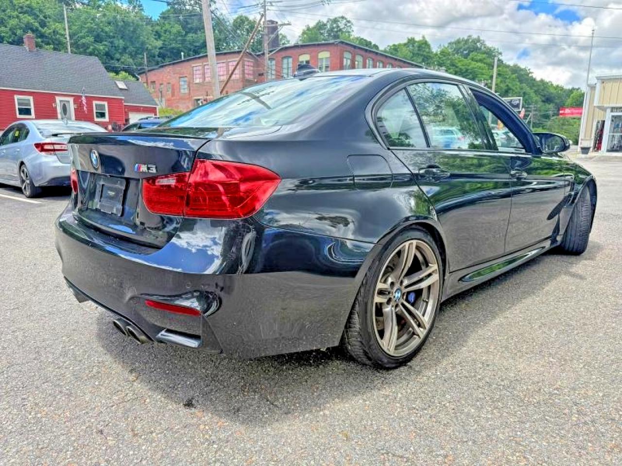 2015 Bmw M3 Black vin: WBS3C9C55FP803086