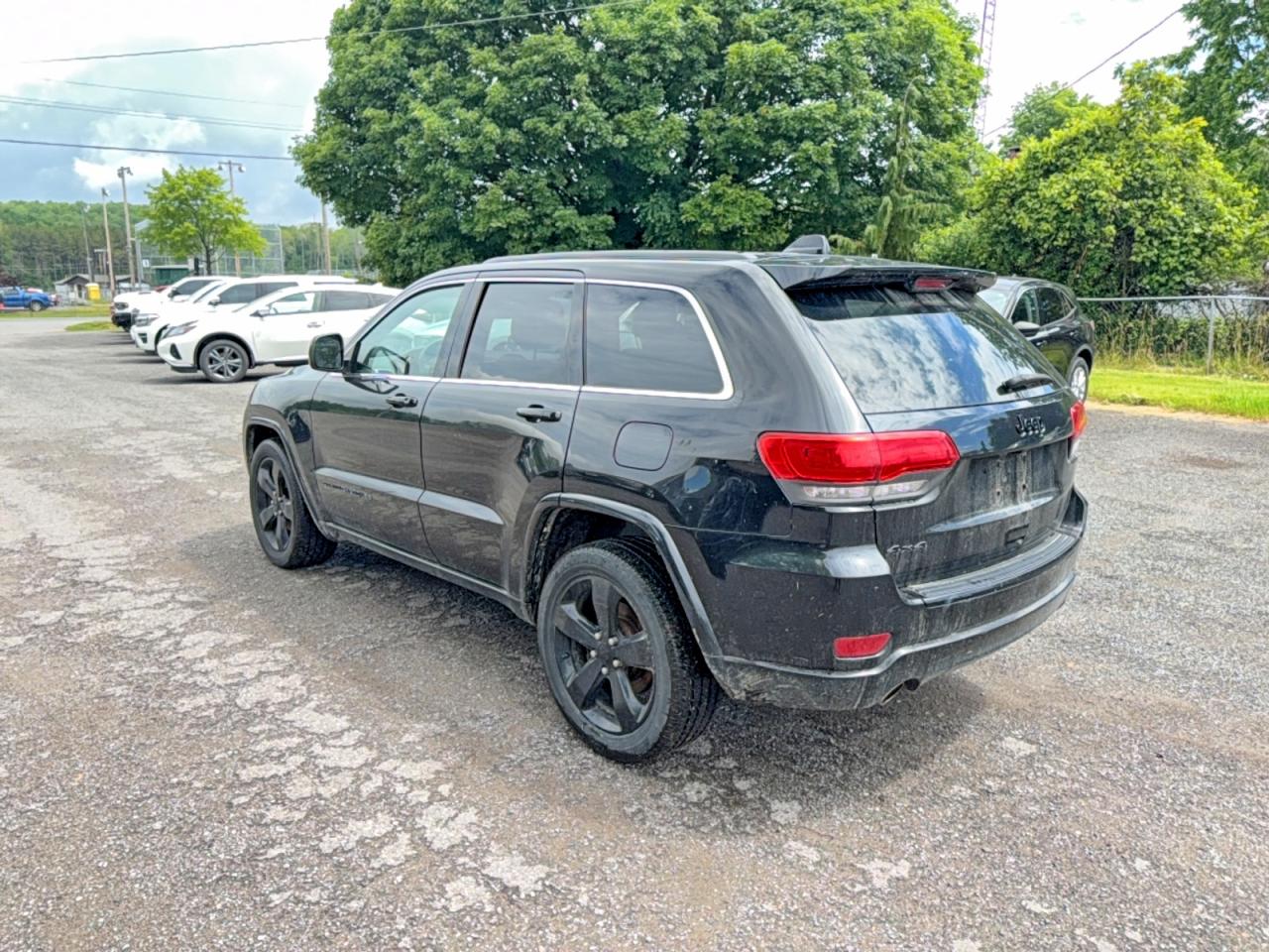 2015 Jeep Grand Cherokee Laredo Black vin: 1C4RJFAGXFC624916