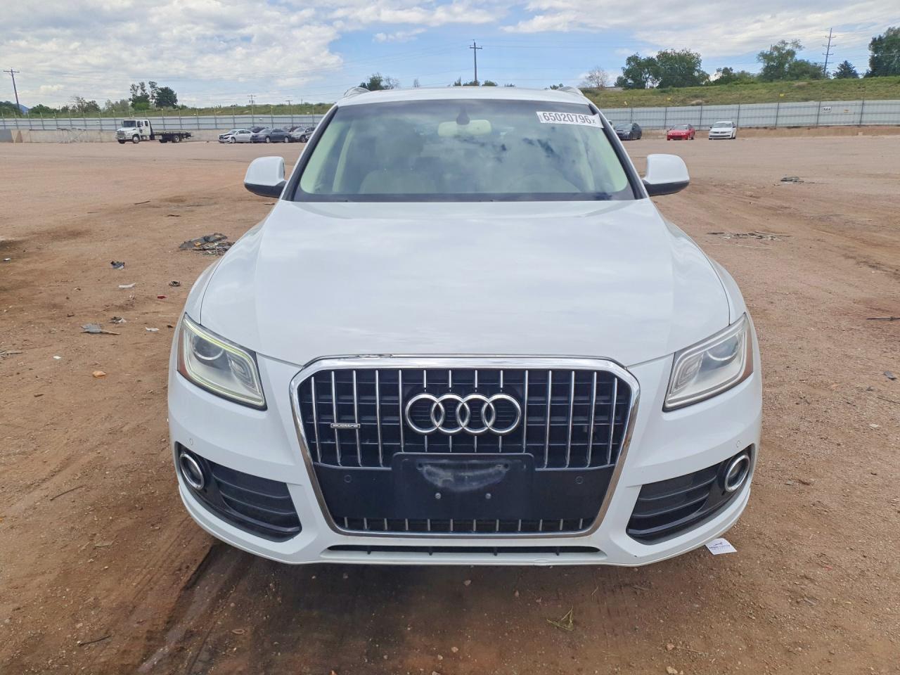 2015 Audi Q5 Premium Plus White vin: WA1LFAFP2FA026991