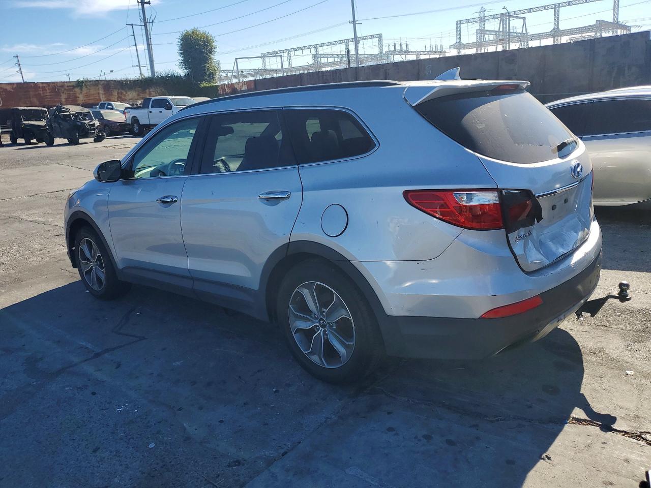 2015 Hyundai Santa Fe Gls Серебряный vin: KM8SM4HF6FU108438