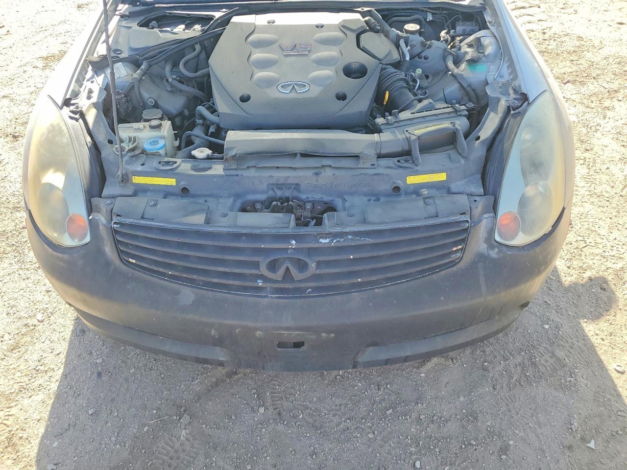 2005 Infiniti G35 Base Gray vin: JNKCV54E35M411523
