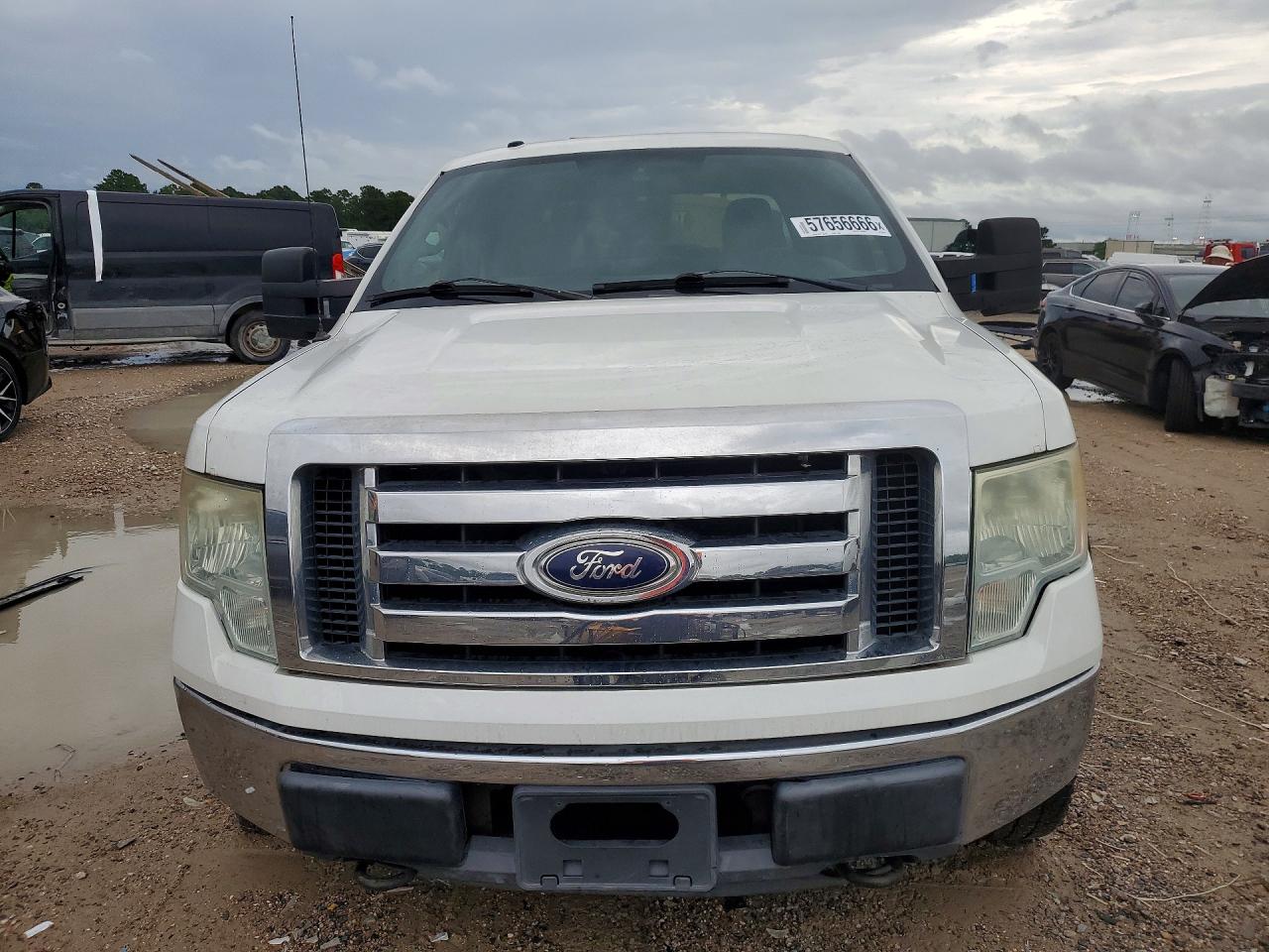 2010 Ford F150 Supercrew White vin: 1FTFW1EV7AFB51449