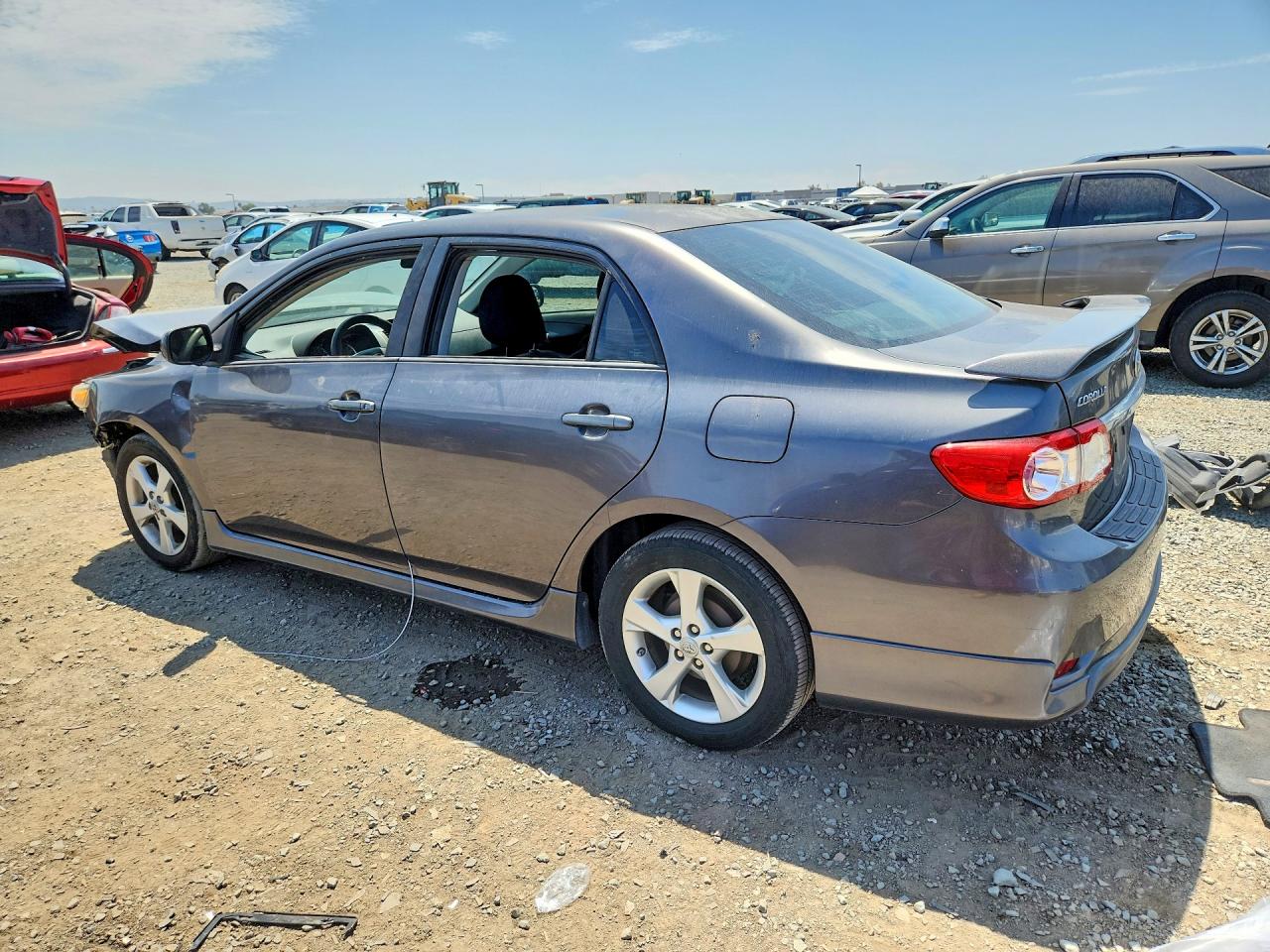 2012 Toyota Corolla S Серый vin: 5YFBU4EE5CP053506