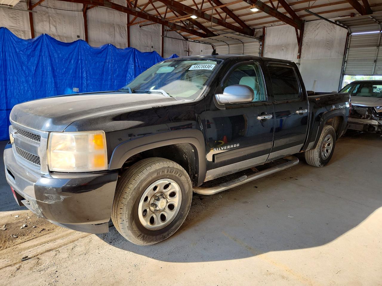 2011 Chevrolet Silverado K1500 Lt Черный vin: 3GCPKSEA8BG302978