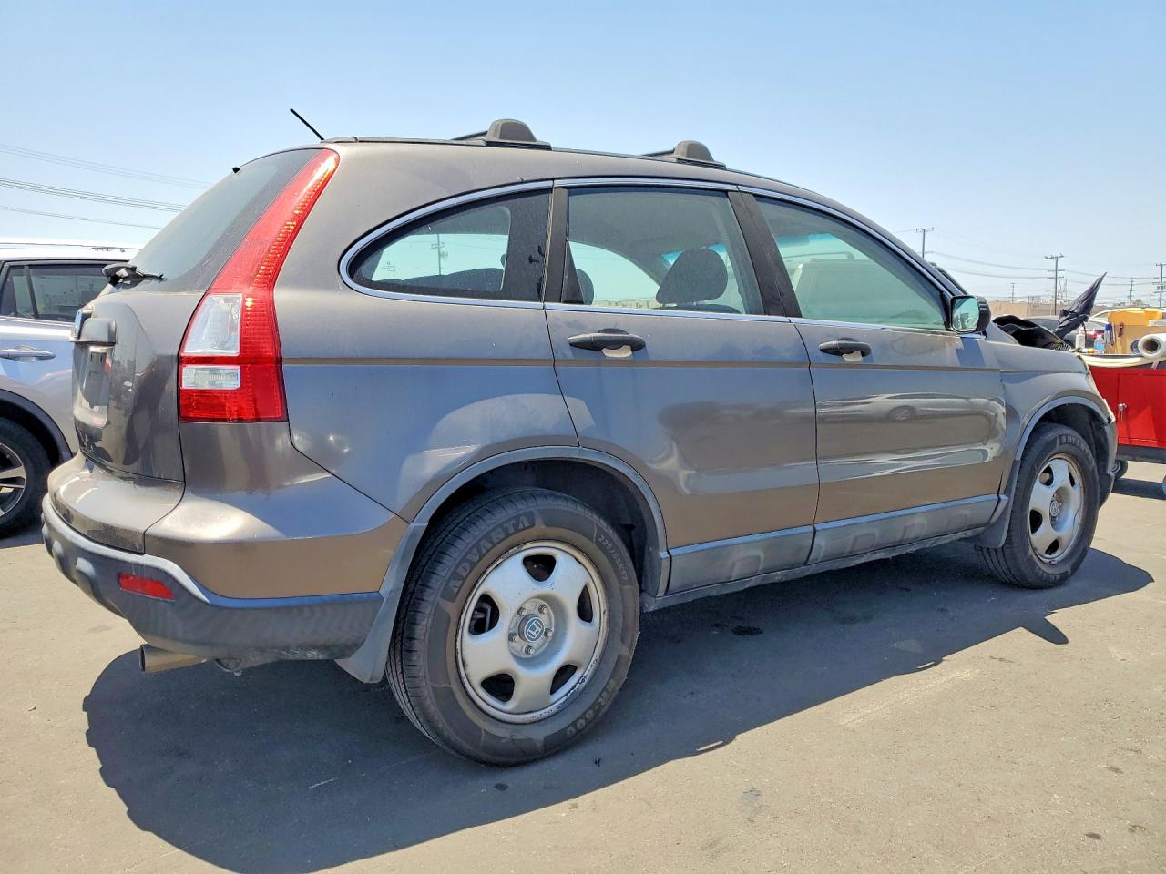 2009 Honda Cr-v Lx Gray vin: 5J6RE38369L021062