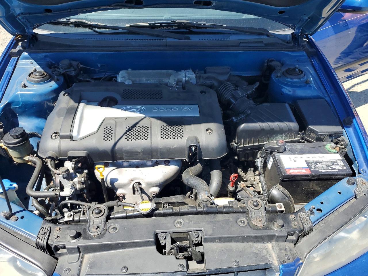 2006 Hyundai Elantra Gls Blue vin: KMHDN56D66U181290