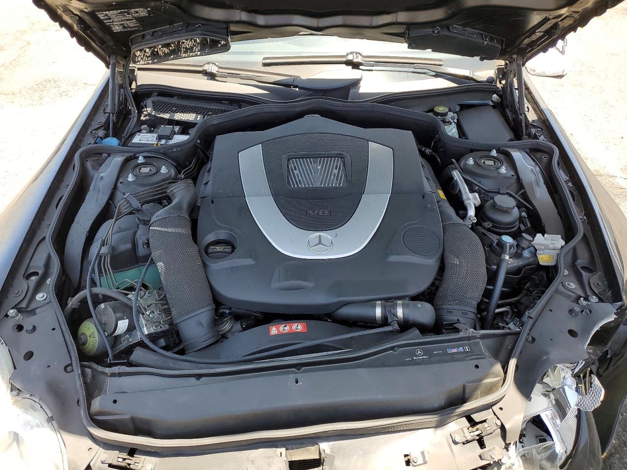 2007 Mercedes-benz Sl 550 Черный vin: WDBSK71F97F126524