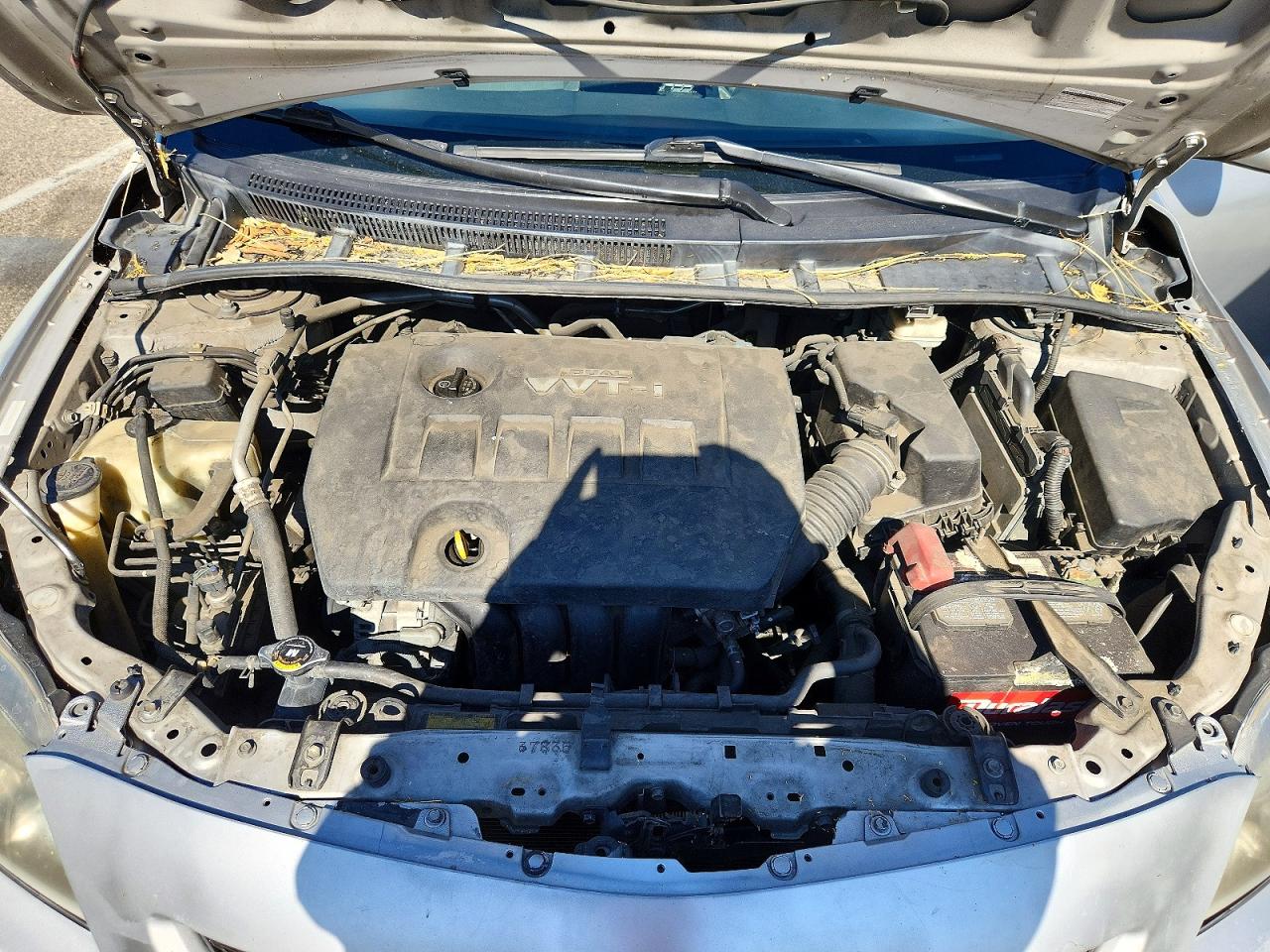 2010 Toyota Corolla S Silver vin: 1NXBU4EE8AZ239228