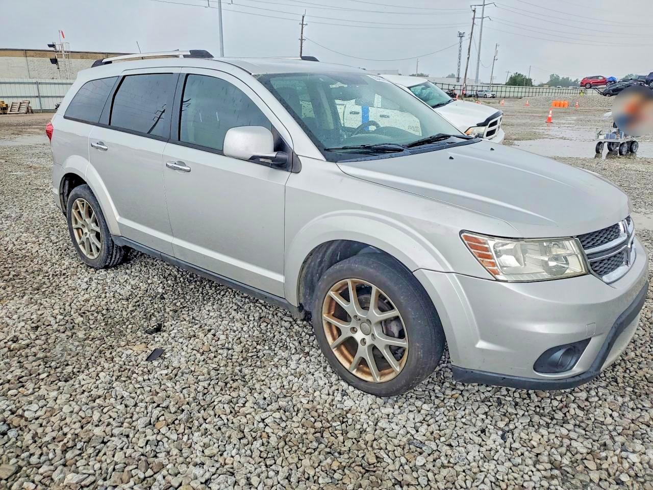 2011 Dodge Journey Crew Серебряный vin: 3D4PG3FG9BT540052
