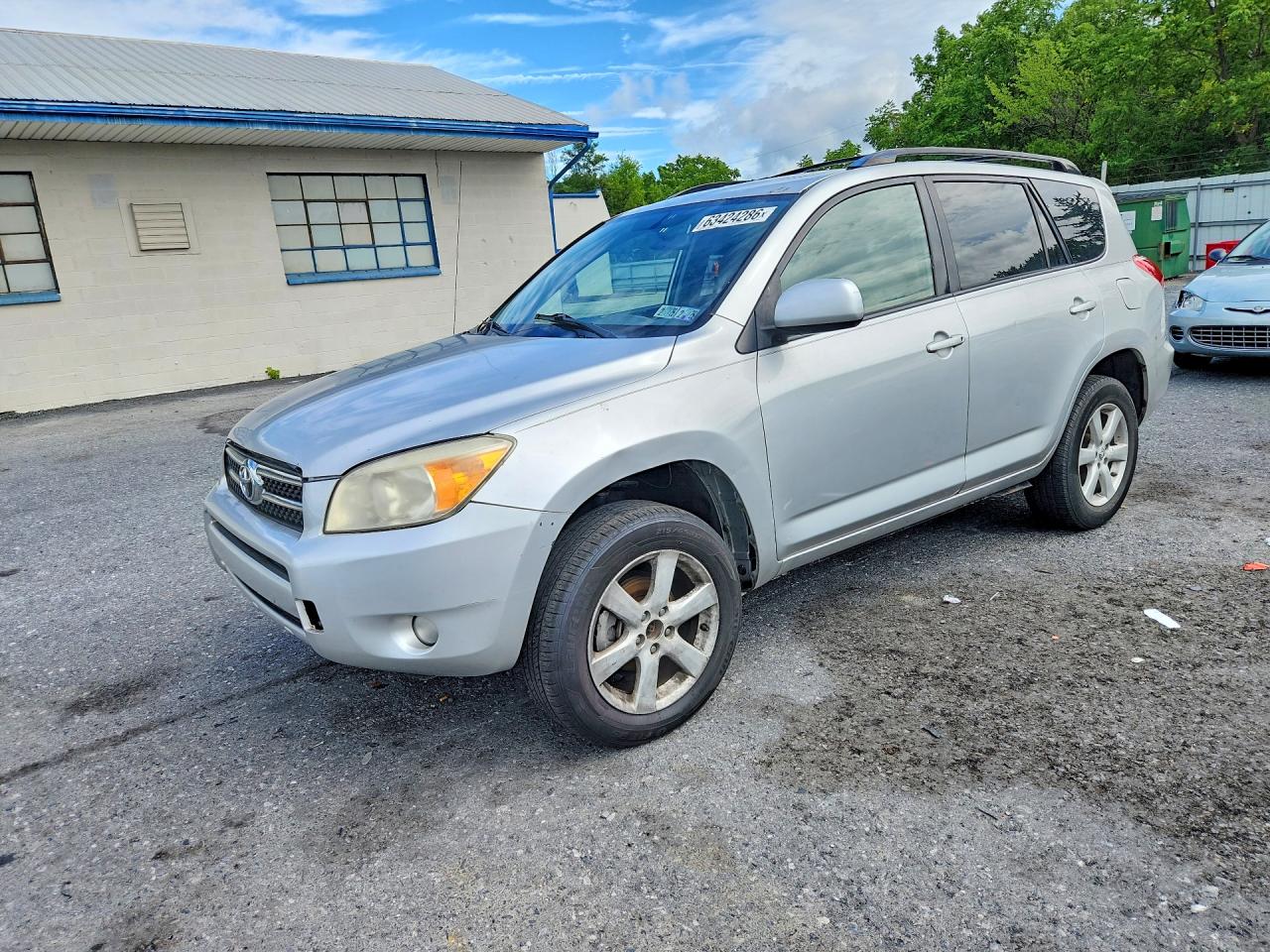 2006 Toyota Rav4 Limited Silver vin: JTMBD31V965035320