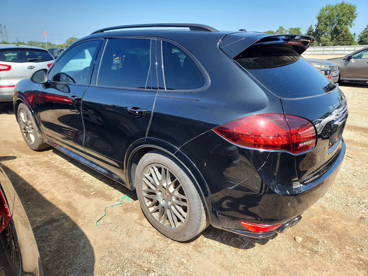 2014 Porsche Cayenne Gts Black vin: WP1AD2A23ELA73470