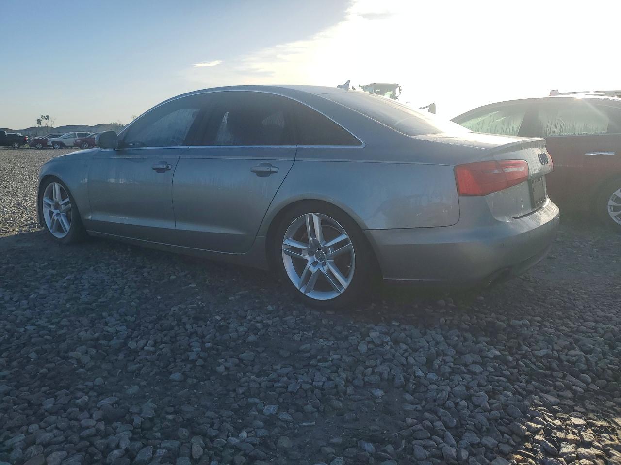 2014 Audi A6 Premium Plus Silver vin: WAUFGAFC8EN006777