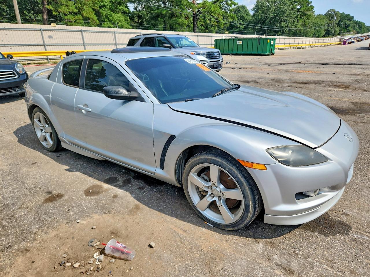 2004 Mazda Rx8 Silver vin: JM1FE17N440118058