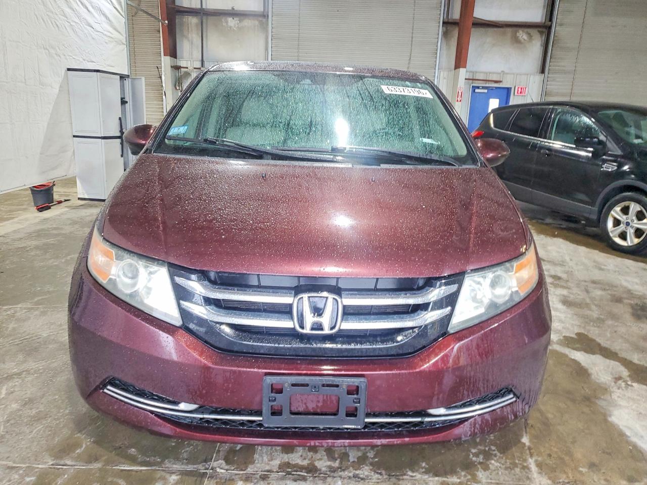2015 Honda Odyssey Exl Красный vin: 5FNRL5H62FB054902