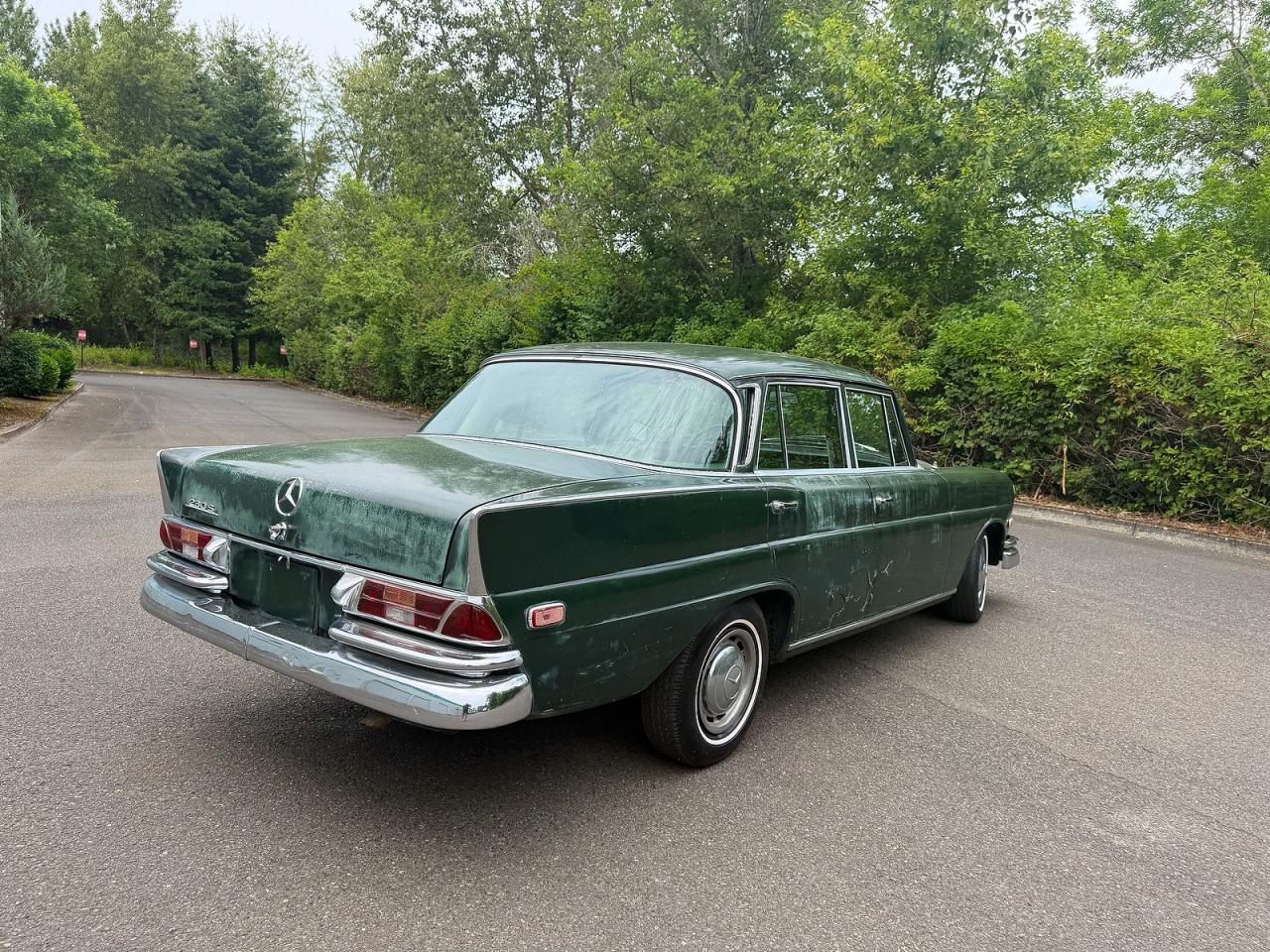 1968 Mercedes-benz 230s Automatic Green vin: 11101012108481