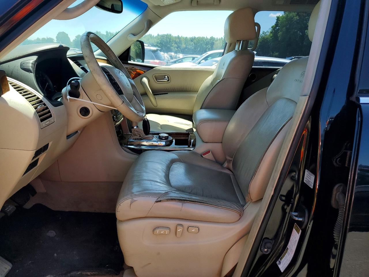 2014 Infiniti Qx80 Base Черный vin: JN8AZ2NC0E9352303