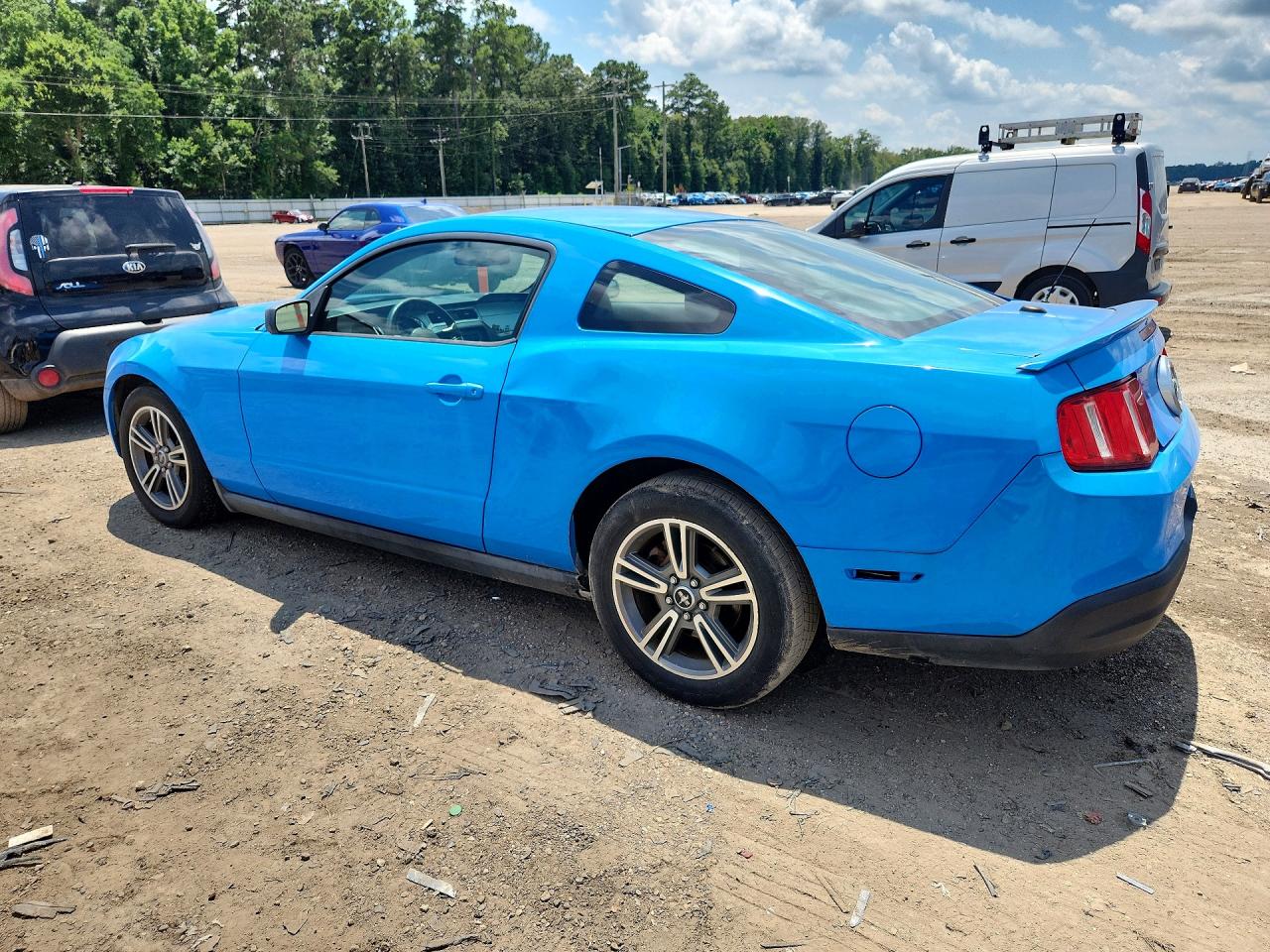 2010 Ford Mustang Blue vin: 1ZVBP8AN9A5165169