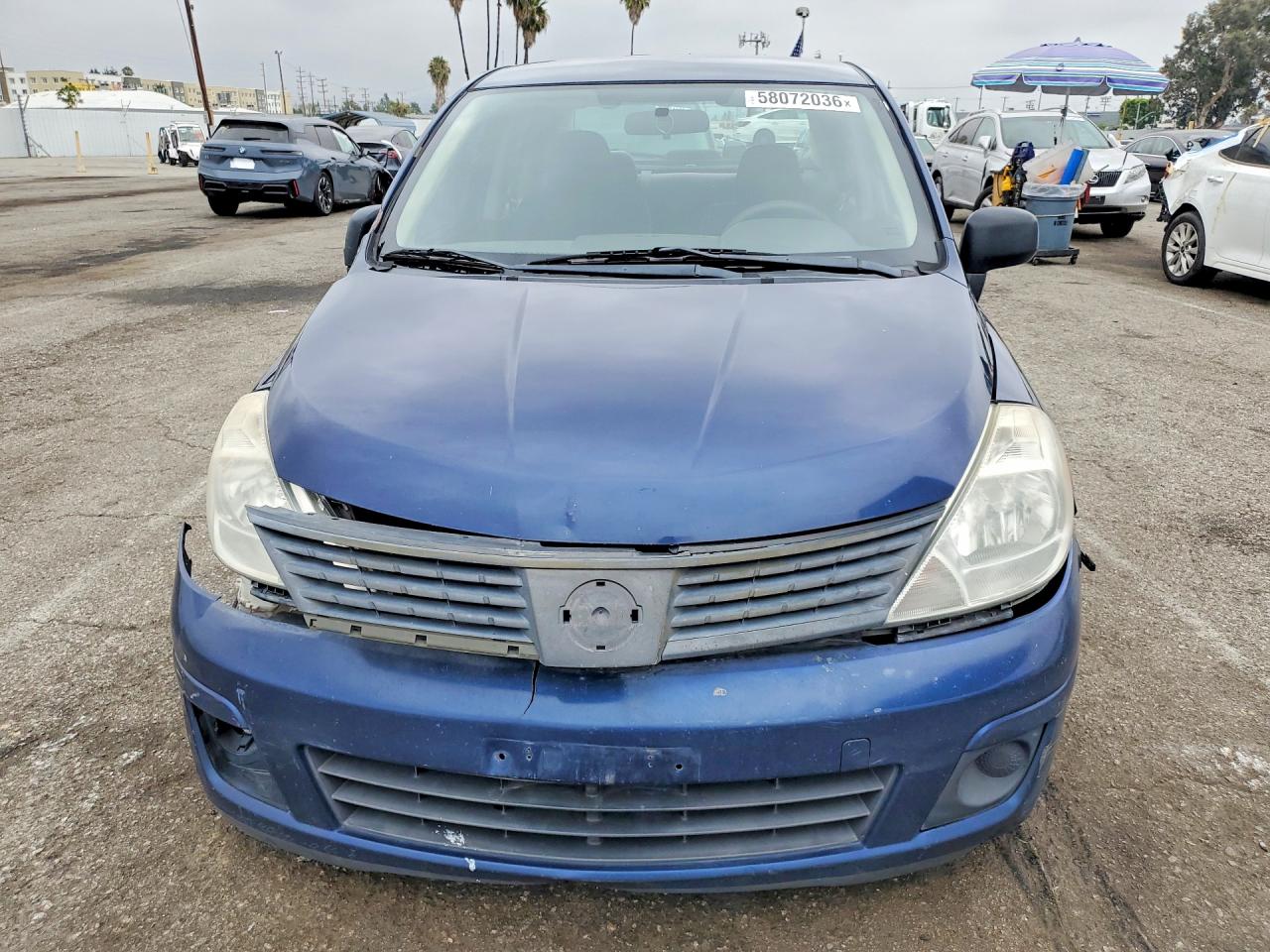 2011 Nissan Versa 1.6 Base Blue vin: 3N1CC1AP5BL378250